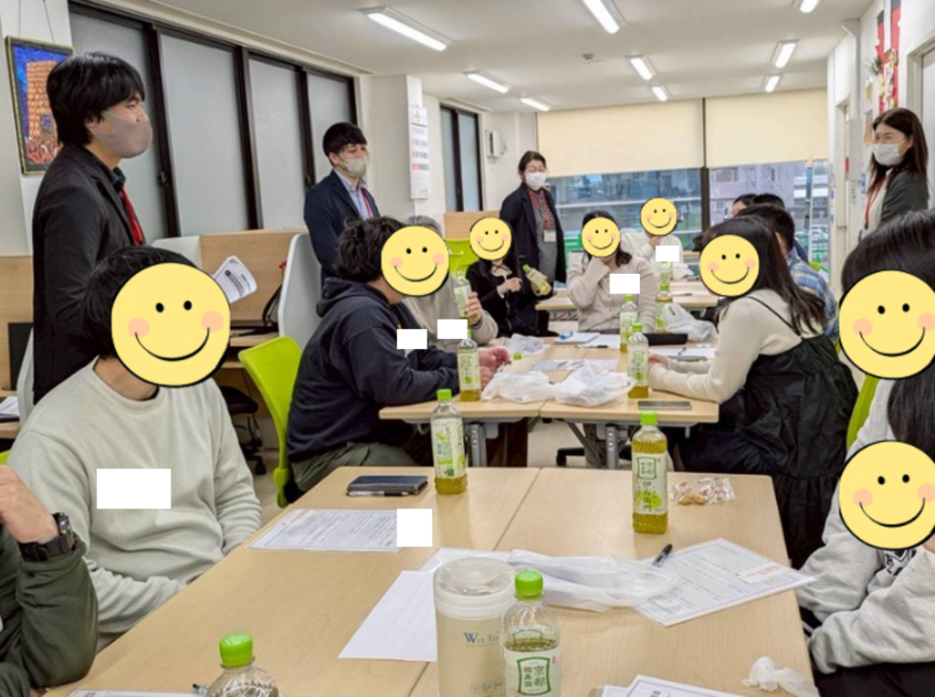 OBお茶会の様子